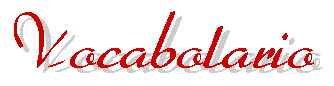 Vocabolario
